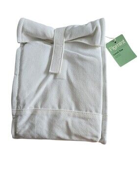 Figmint Canvas Roll Top Lunch Tote Cream Insulated NWT
